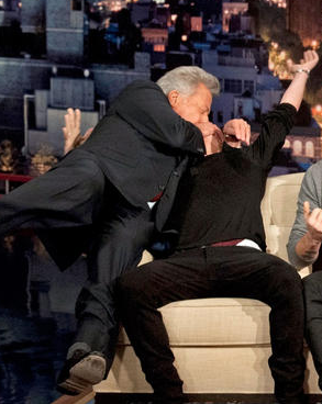 Niall Horan, Dustin Hoffman, One Direction, David Letterman Niall Horan, Dustin Hoffman, One Direction, David Letterman